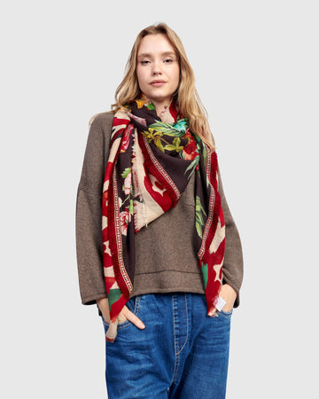 alembika-marquetta-scarf-floral-54-wollschal image 3