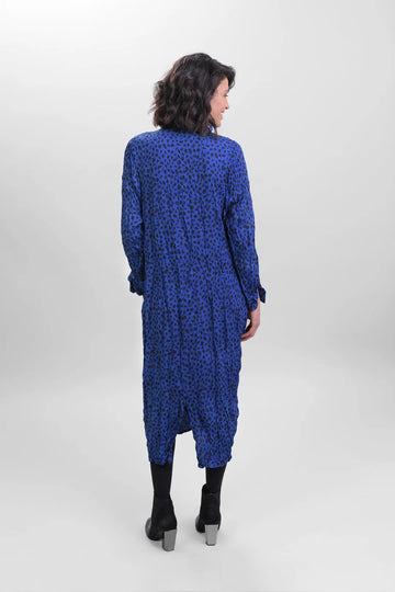 alembika-simone-cocoon-kleid-kobalt image 5