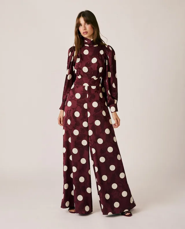 alma-en-pena-alfa-64493-jumpsuit-jacquard-bordeaux-overall-langarm image 1