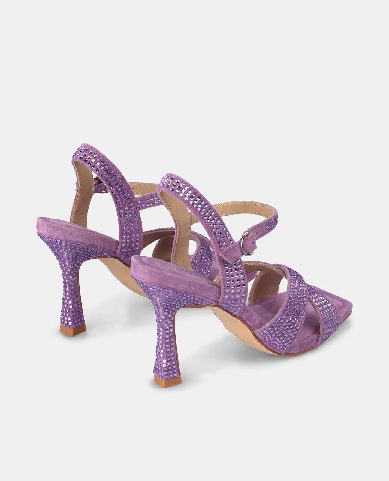 alma-en-pena-rhinestone-sandal-riemchen-sandale-in-violett-9-cm image 4
