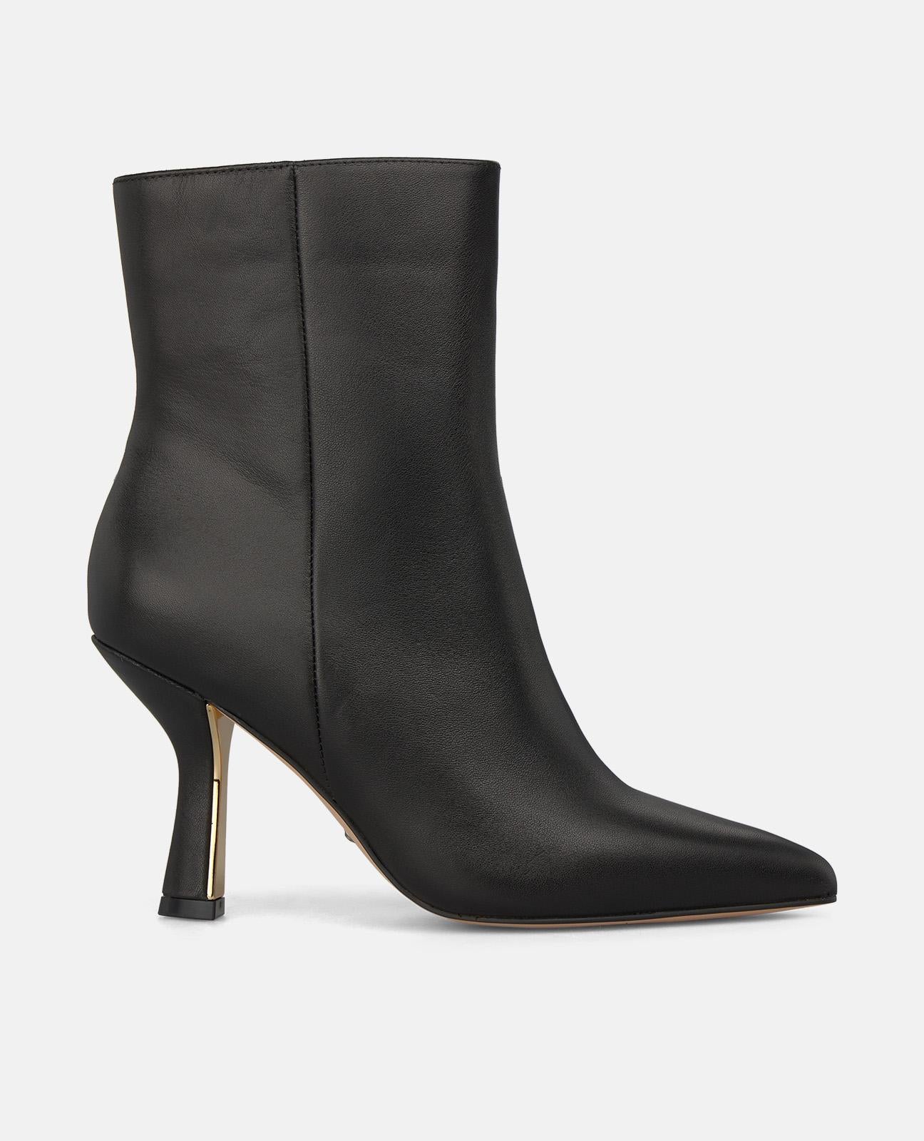 alma-en-pena-nappa-leder-stiefeletten-mit-rei-verschluss-schwarz-8-5-cm-trichter image 1