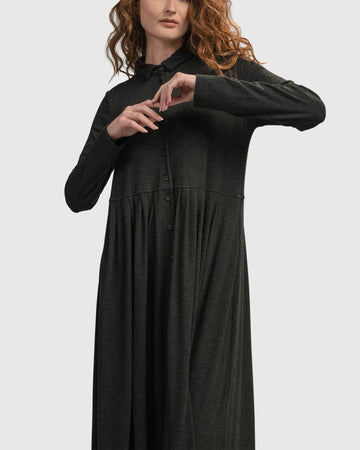 alembika-urban-spice-of-life-maxikleid-charcoal image 3