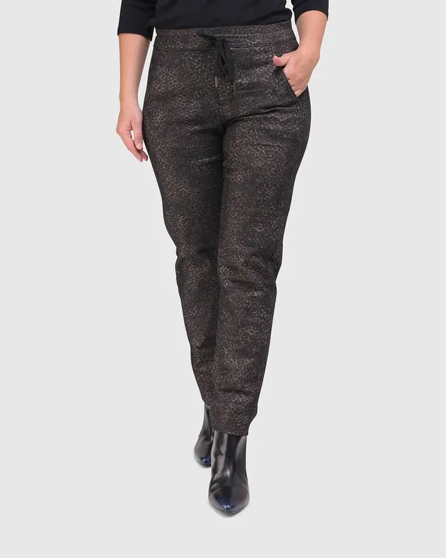 alembika-iconic-stretch-jeans-sepia image 1