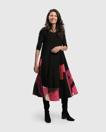 alembika-cosmopolitan-plisseekleid-magenta image 7