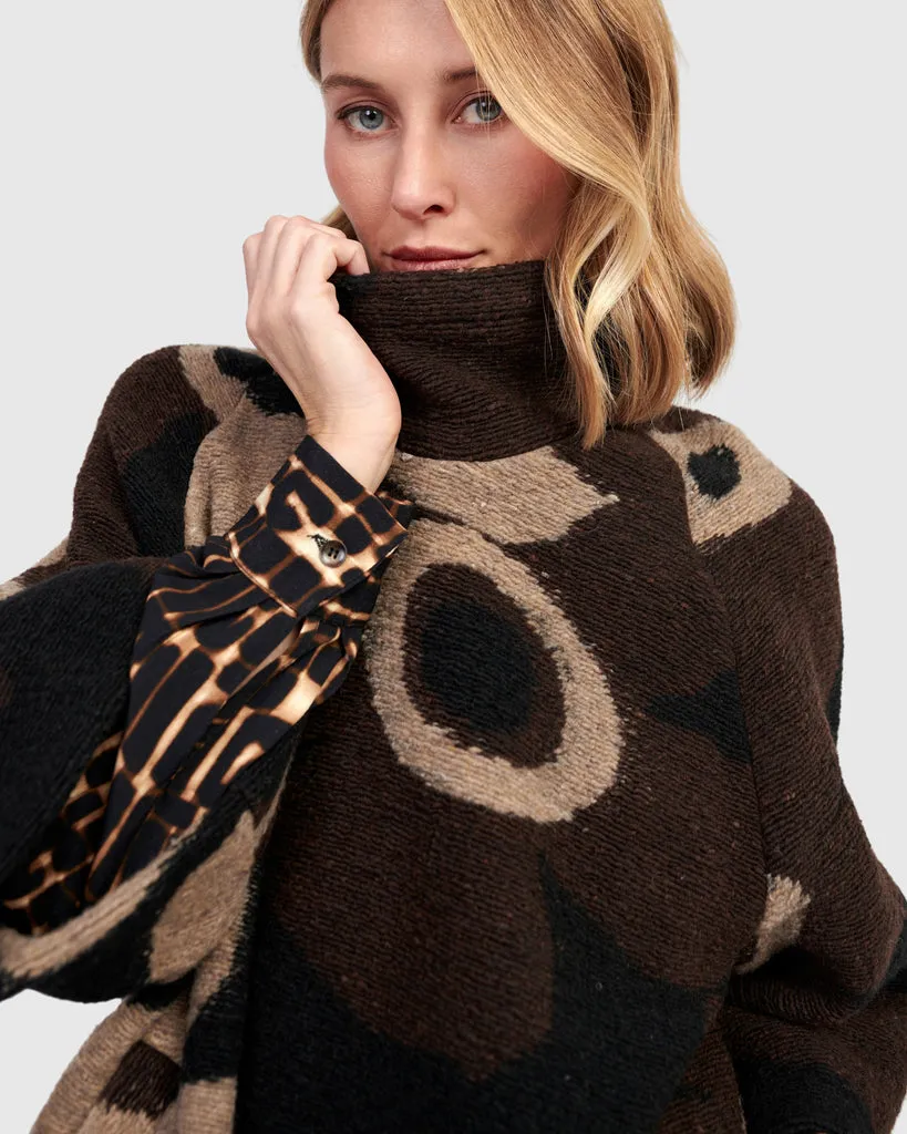 alembika-cosmo-cozy-pullover-oversize-pullover-floral image 1