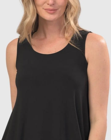 alembika-essential-asymmetrical-tank-top-schwarz image 5