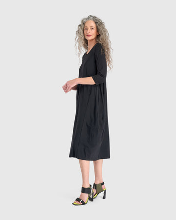 alembika-tekbika-trek-kleid-schwarz-midi image 3