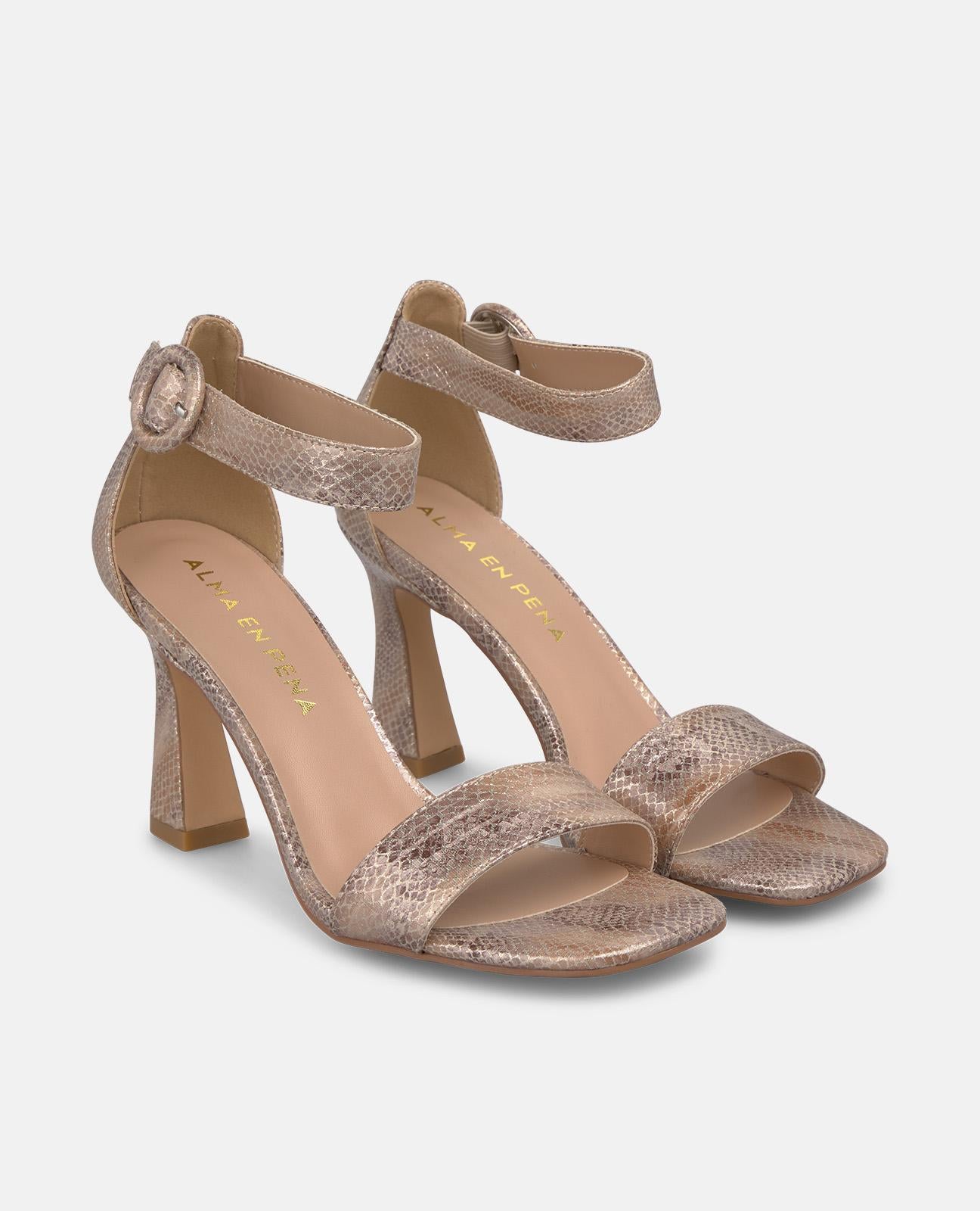 alma-en-pena-riemen-sandale-mit-absatz-camel-8-cm-eckige-zehen image 2
