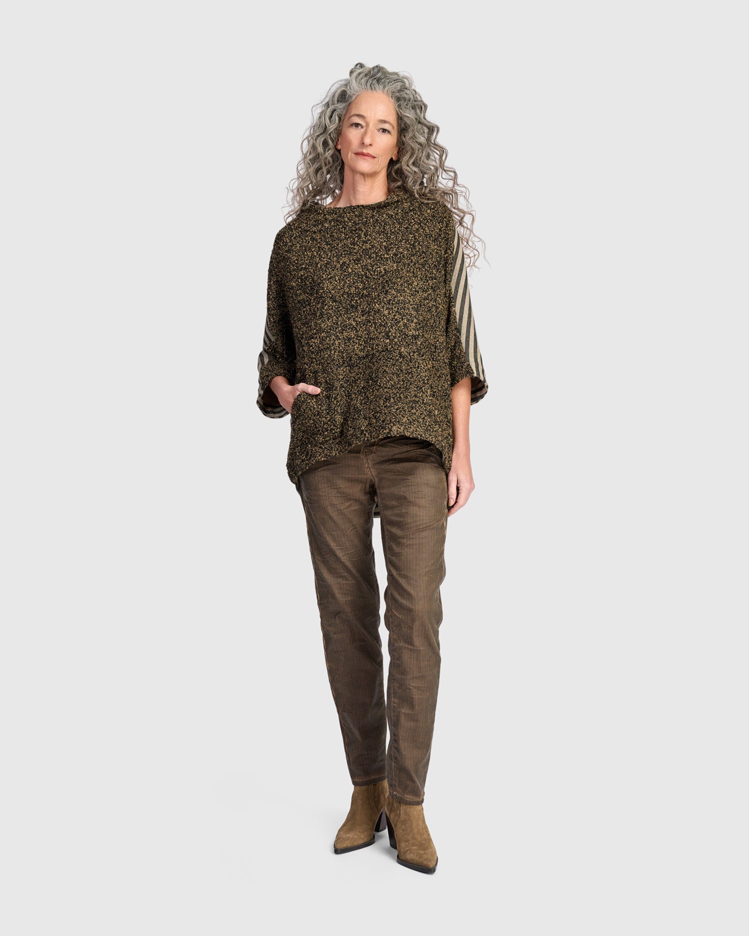 alembika-pinstripe-iconic-stretch-jeans-hickory image 7