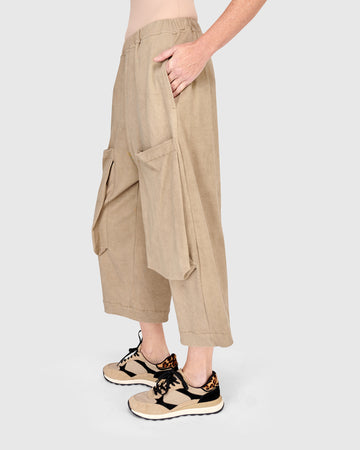 alembika-urban-cutlass-pocket-pants-camel-cargohose image 4