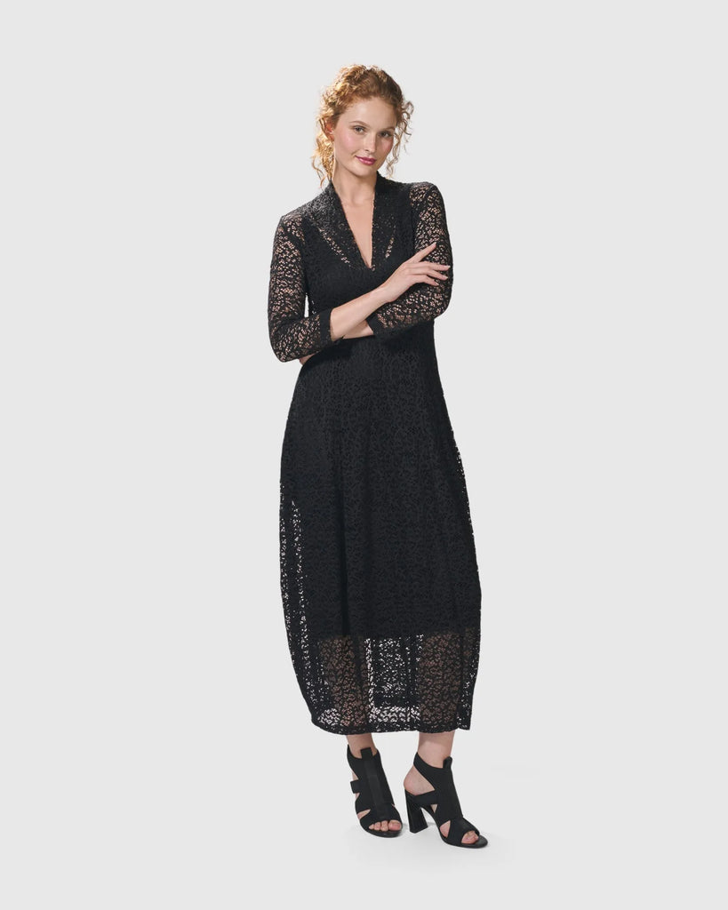 alembika-artemis-cocoon-kleid-schwarz image 1