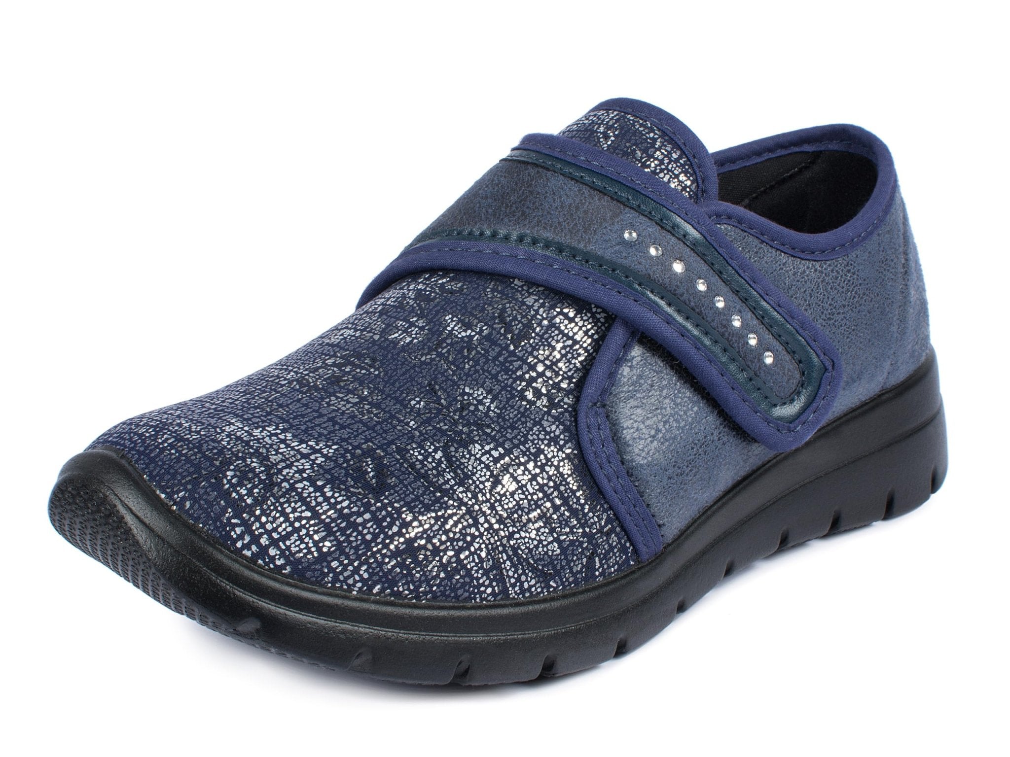 aerosoft-damen-klett-halbschuh-stretch-19-gesundheitshalbschuh image 2