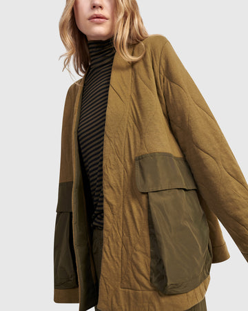 alembika-urban-parcel-quilted-jacket-khaki-steppjacke image 3