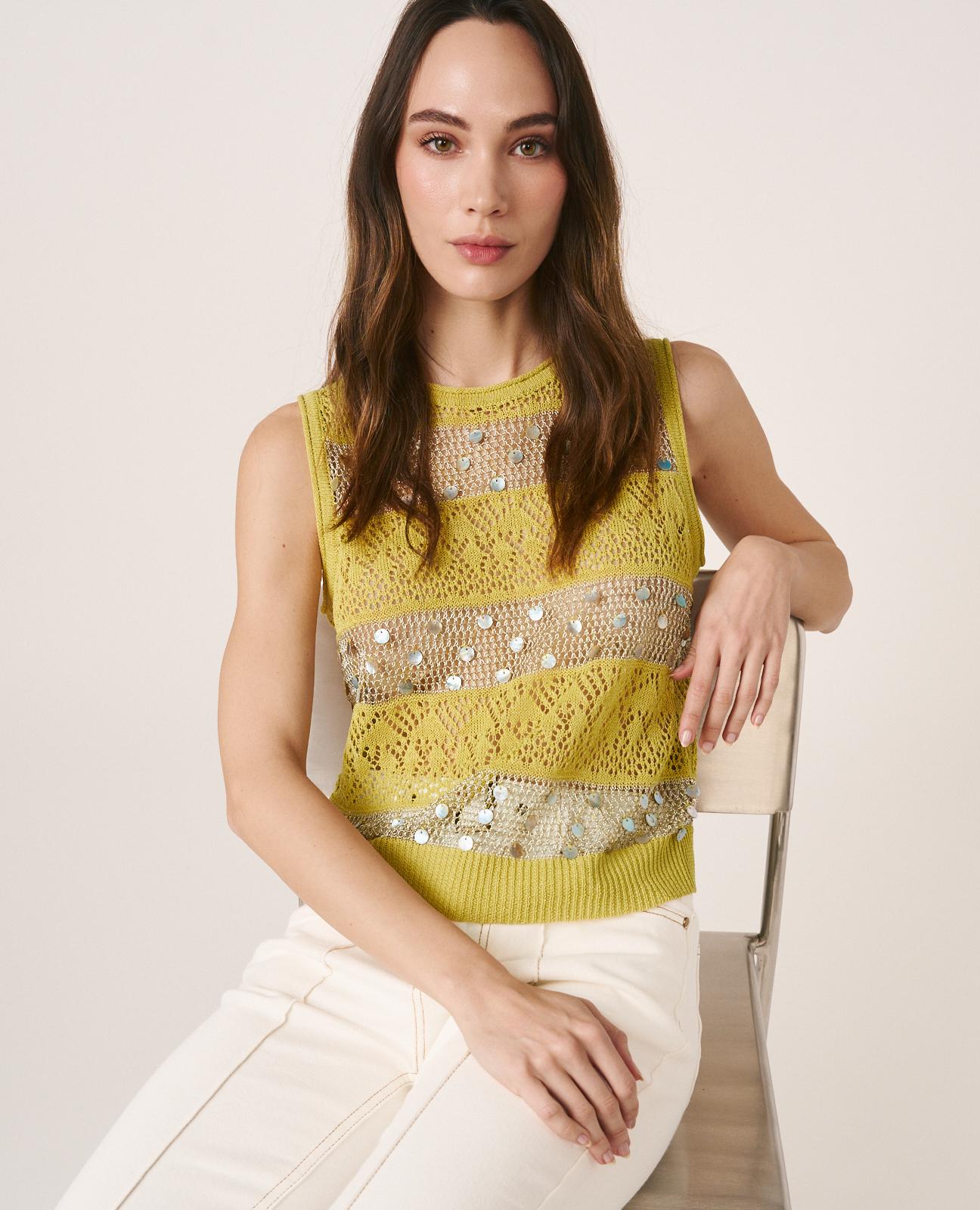 alma-en-pena-perlen-stricktop-transparent-rmellos image 2