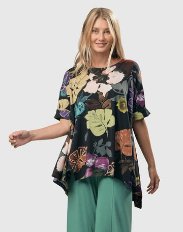 alembika-bali-trapeze-top-leaves-multi image 4