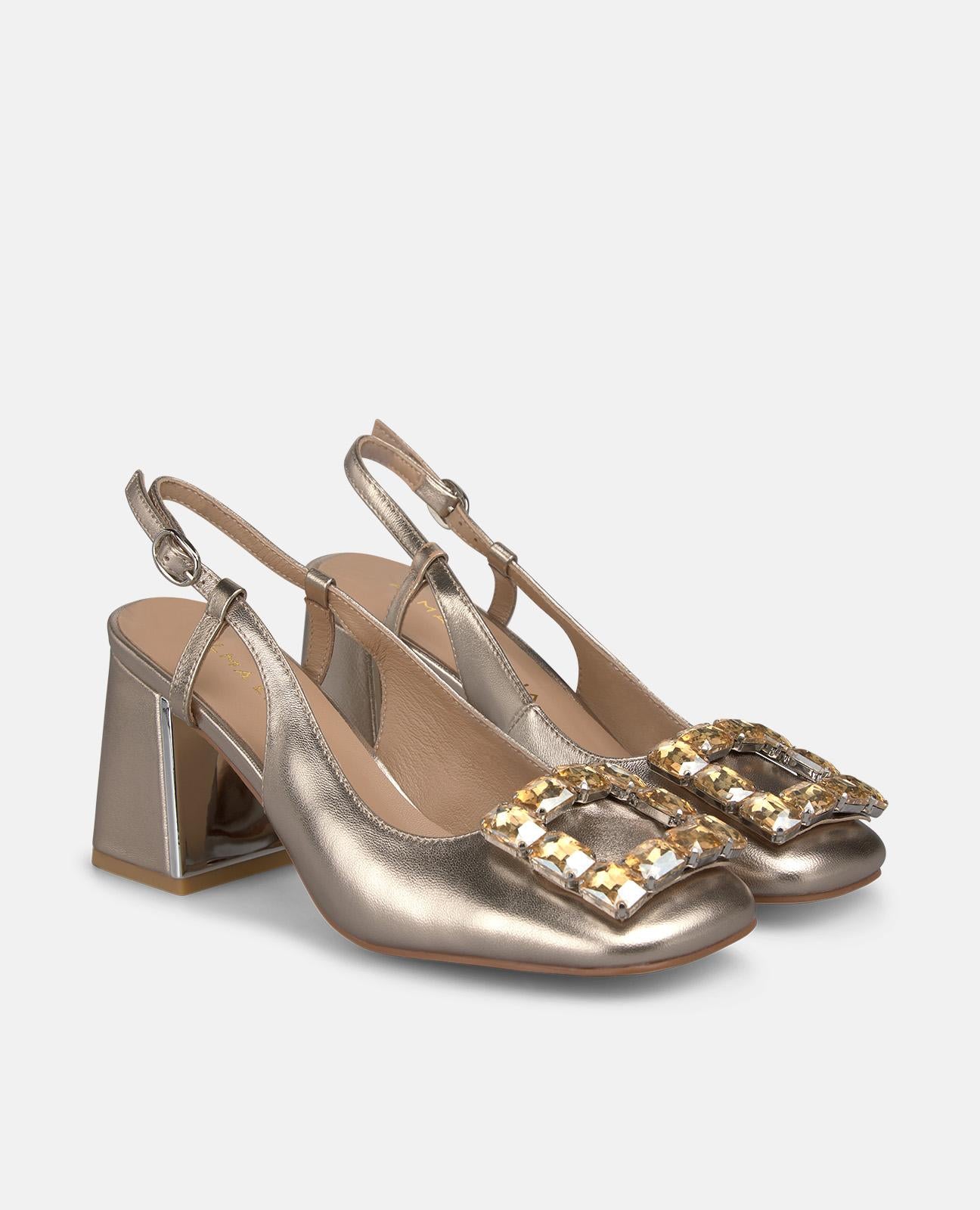 alma-en-pena-joya-heeled-salon-slingpumps-bronze-7-cm image 2