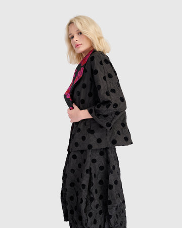 alembika-cherie-cocktail-jacke-black-dots image 6