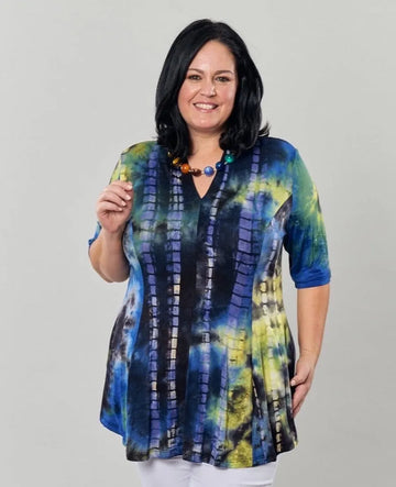 alembika-dreamy-v-ausschnitt-top-tie-dye image 6