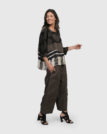 alembika-izma-boxy-tee-damen-cropped-t-shirt-savanna image 6