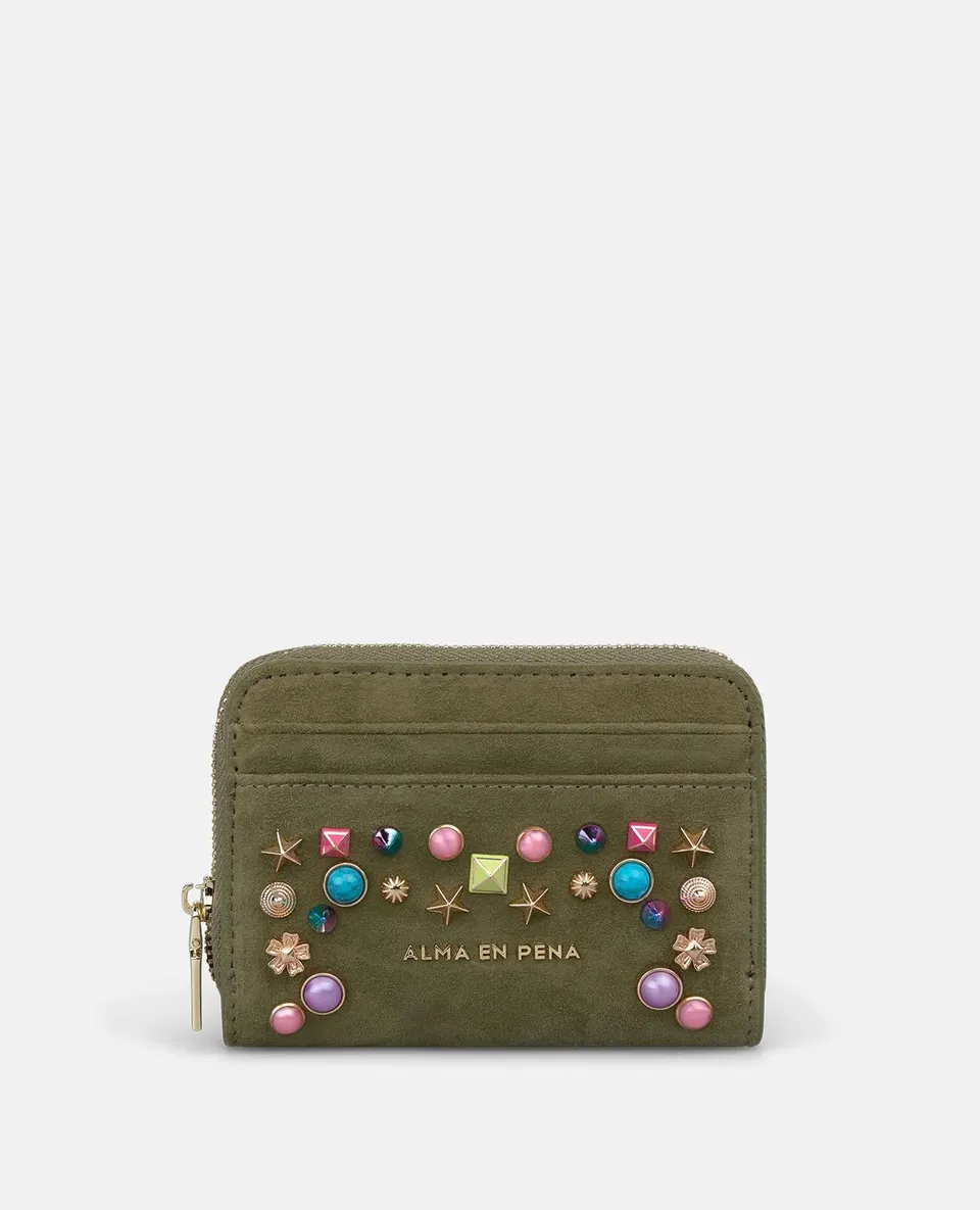 alma-en-pena-multicolor-studded-square-geldb-rse-khaki-leder image 1