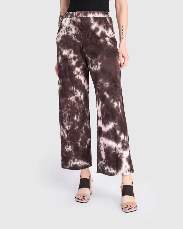 alembika-lala-lounge-hose-braun-pink-tie-dye image 1