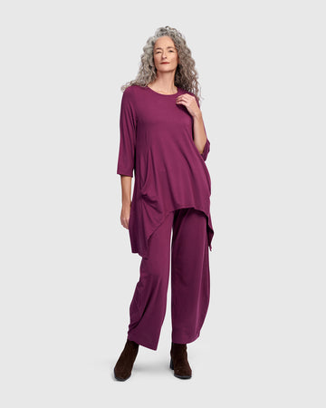 alembika-essential-flow-pants-sangria image 6