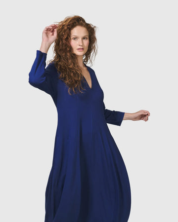 alembika-essential-cocoon-dress-royal-blue-kleid image 3