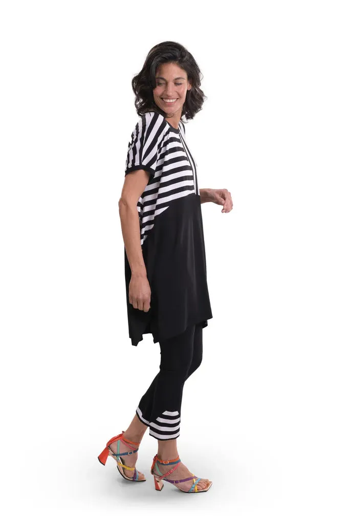 alembika-lina-tunika-kleid-streifen image 1