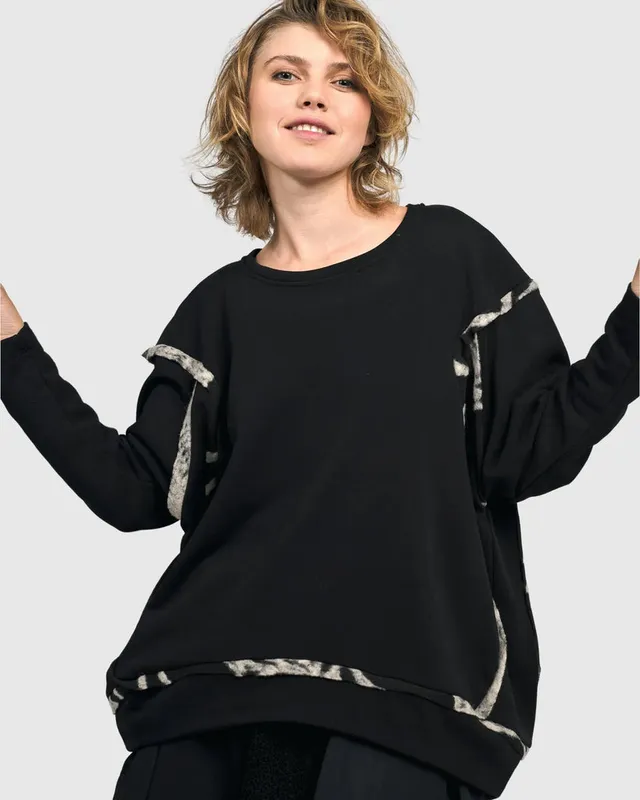 alembika-urban-underground-circle-sweatshirt-schwarz image 1