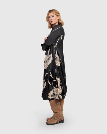 alembika-brie-shirtdress-floral-kokon-hemdkleid-mit-taschen image 4