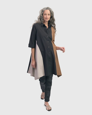alembika-urban-trapeze-tunika-bluse-damen-multi-baumwolle image 4