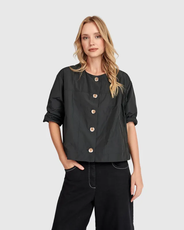 alembika-urban-side-streets-topper-jacke-schwarz image 1