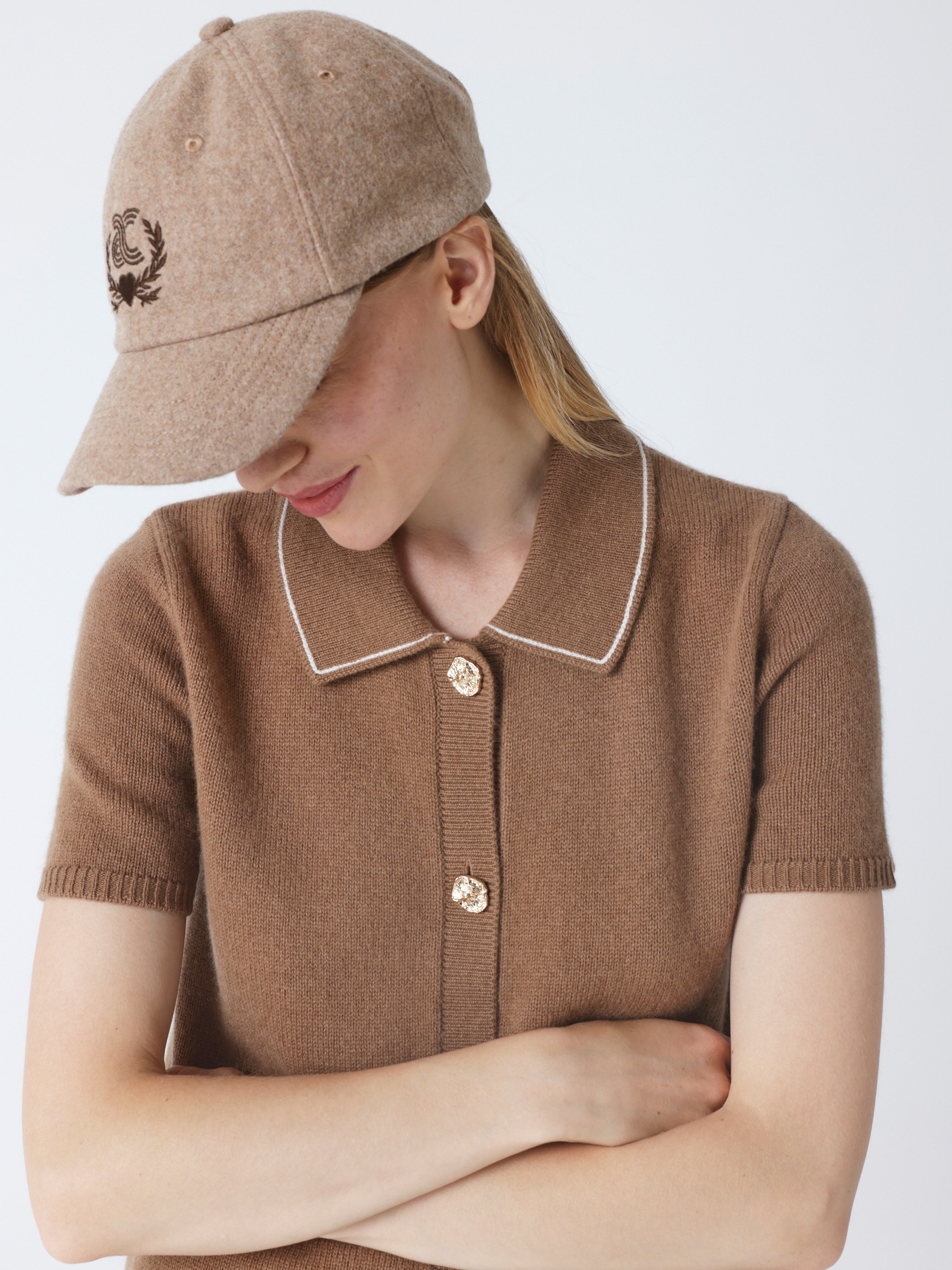absolut-casquette-woll-cap-unisex-chestnut-braun-mit-stickerei image 4