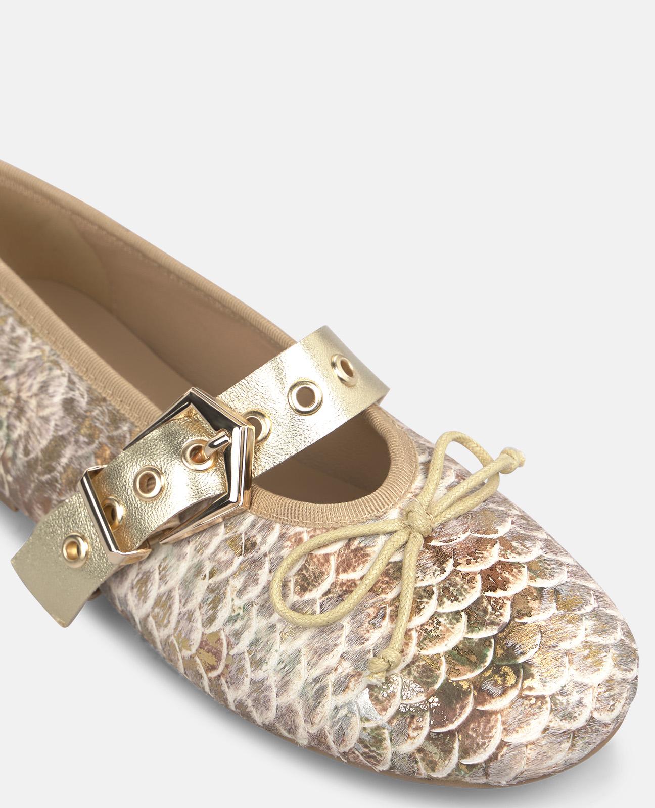 alma-en-pena-multicolored-ballerina-ballerinas-camel image 4