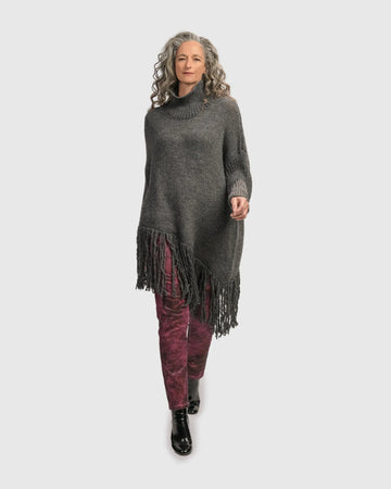 alembika-urban-turtleneck-tunic-top-grey-stricktunika image 3