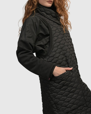 alembika-urban-soft-punk-weste-damen-schwarz-gesteppt image 3