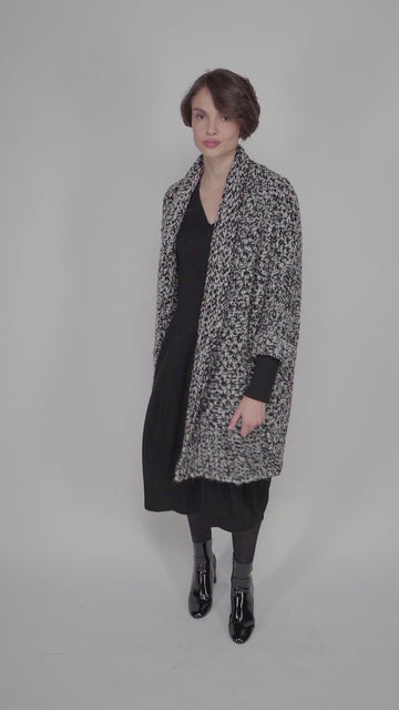 alembika-melange-open-front-sweater-coat-strickmantel-mono image 4