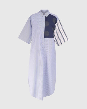 alembika-tao-tunika-shirtkleid-navy-hemdkleid image 8