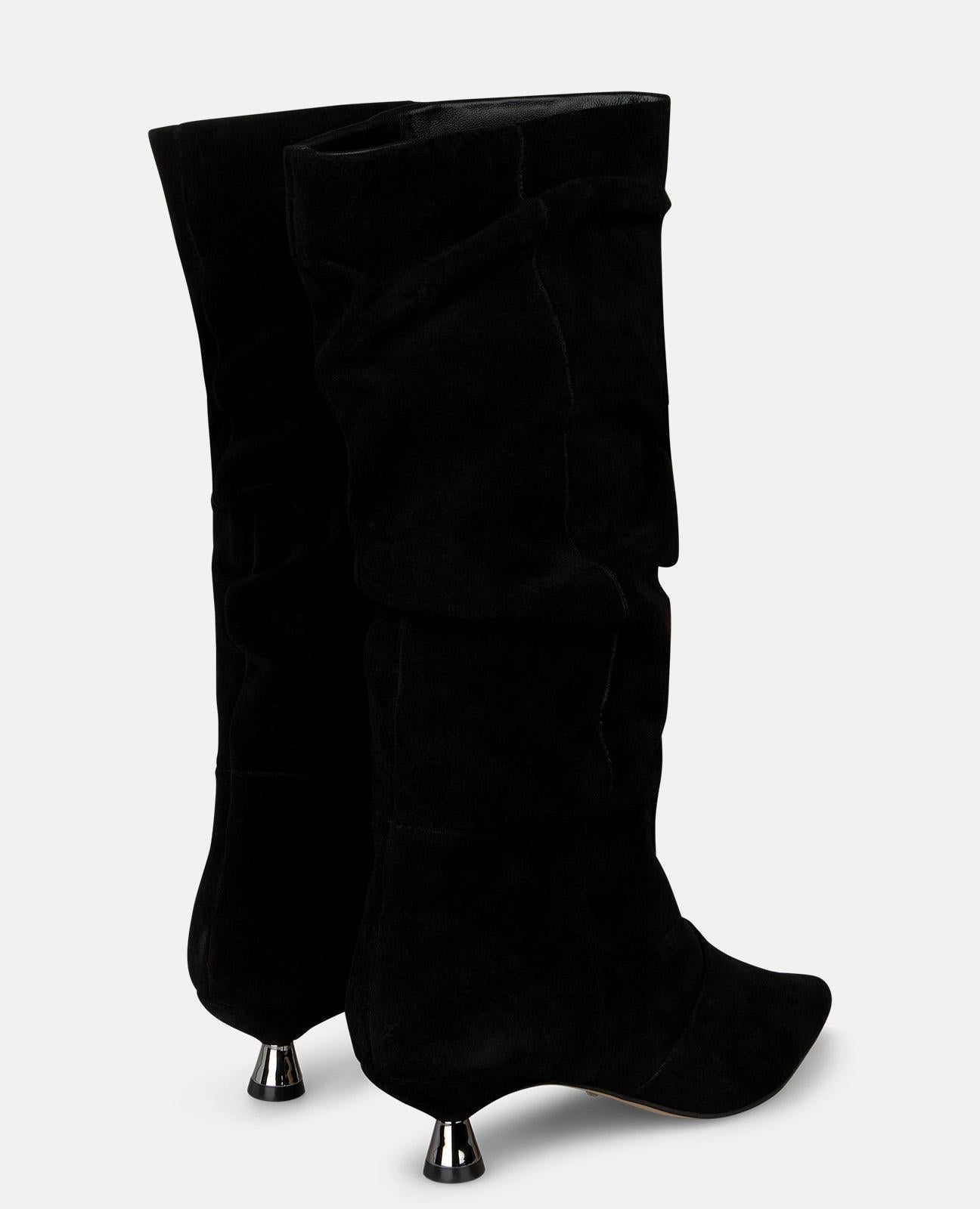 alma-en-pena-suede-stiefel-chupete-absatz-schwarz-4-cm image 3