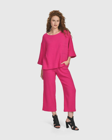 alembika-recreation-tee-boxy-t-shirt-fuchsia image 2