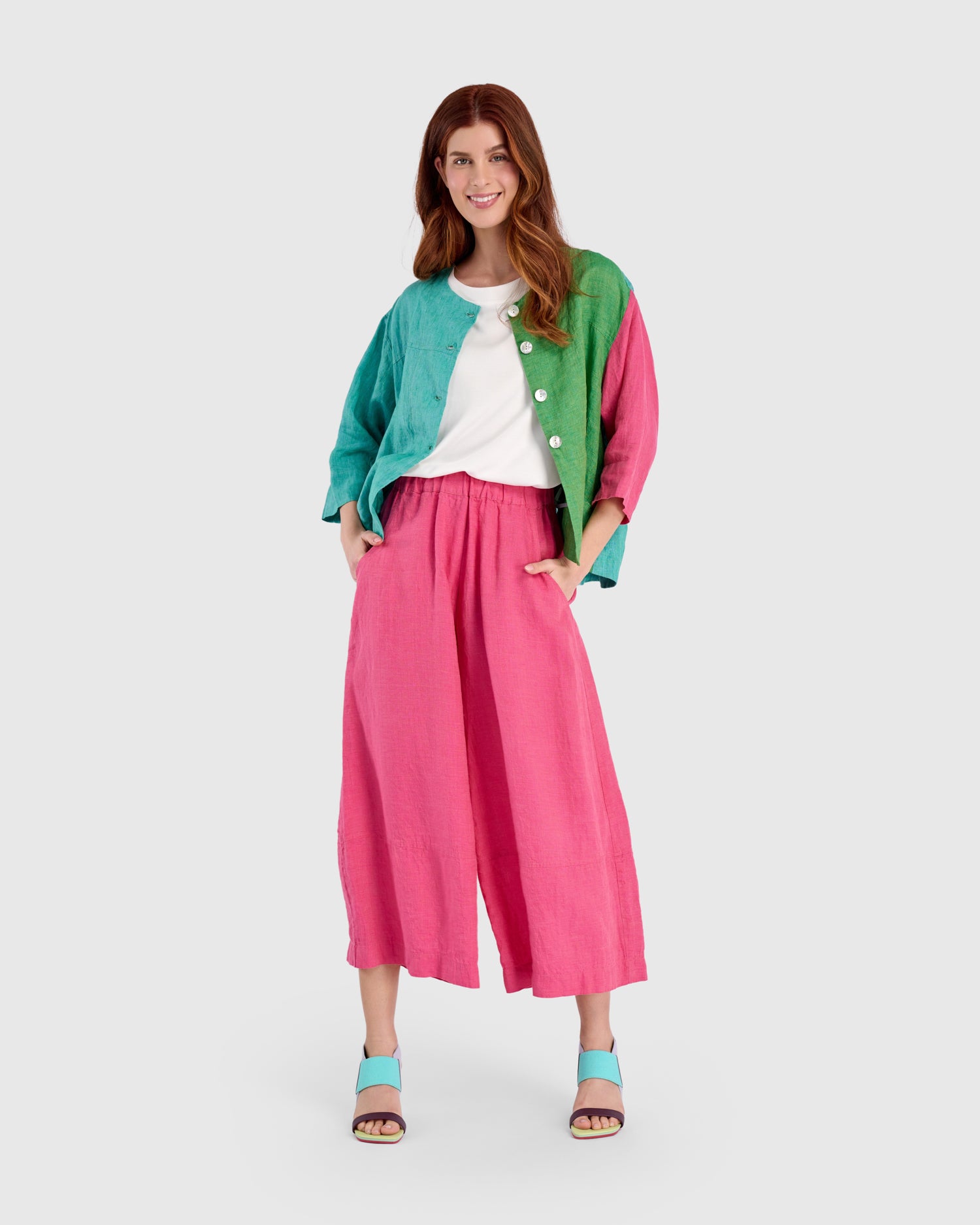 alembika-leinen-palazzo-hose-flamingo image 8