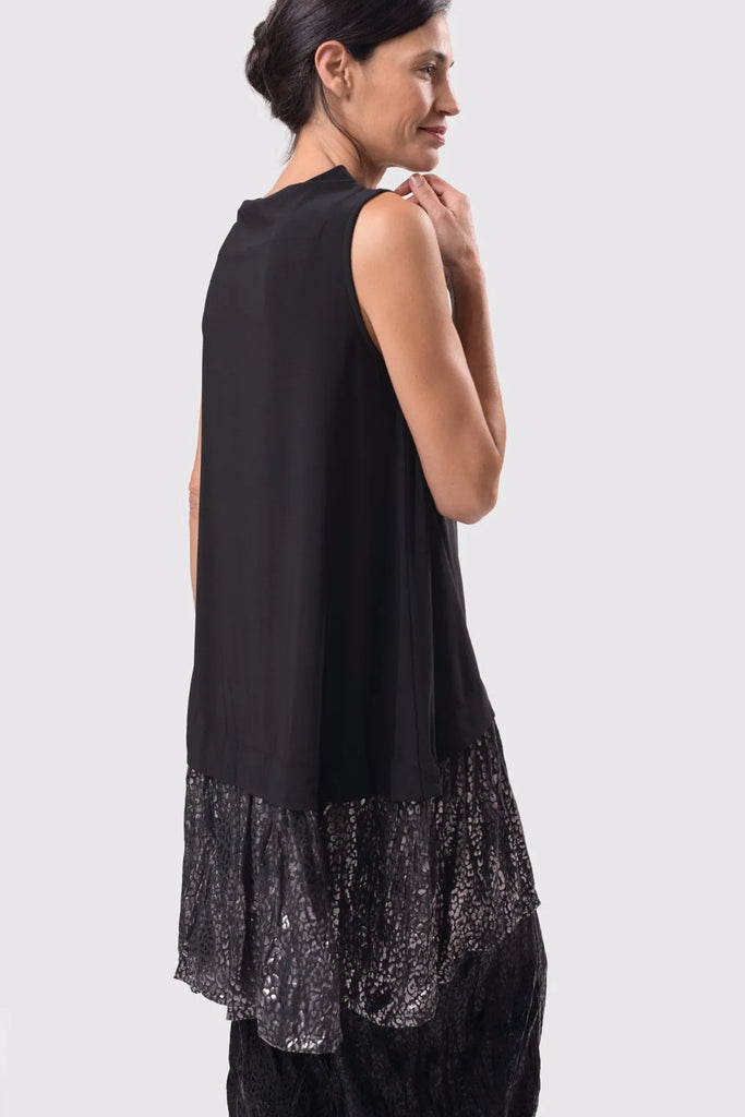 alembika-shine-tunic-et157s-rmelloses-top-in-silver-schwarz image 1