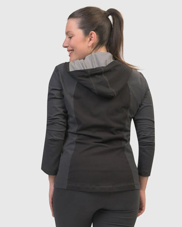 alembika-chi-contour-kapuzen-zip-jacke-mix image 2
