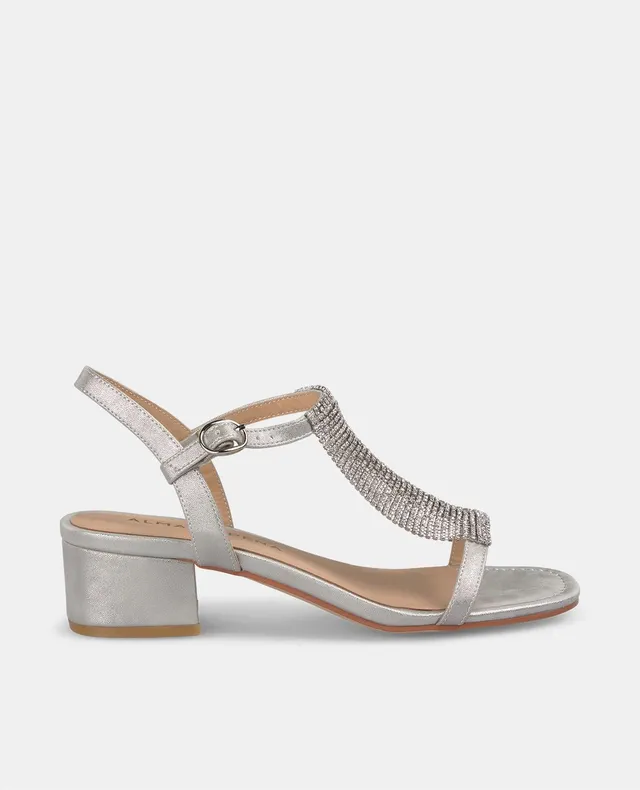 alma-en-pena-maya-sandalen-silber-mit-strass-6-cm-absatz image 1