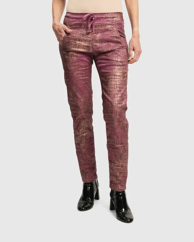 alembika-iconic-stretch-jeans-desires-magenta-stretch-jeans image 1