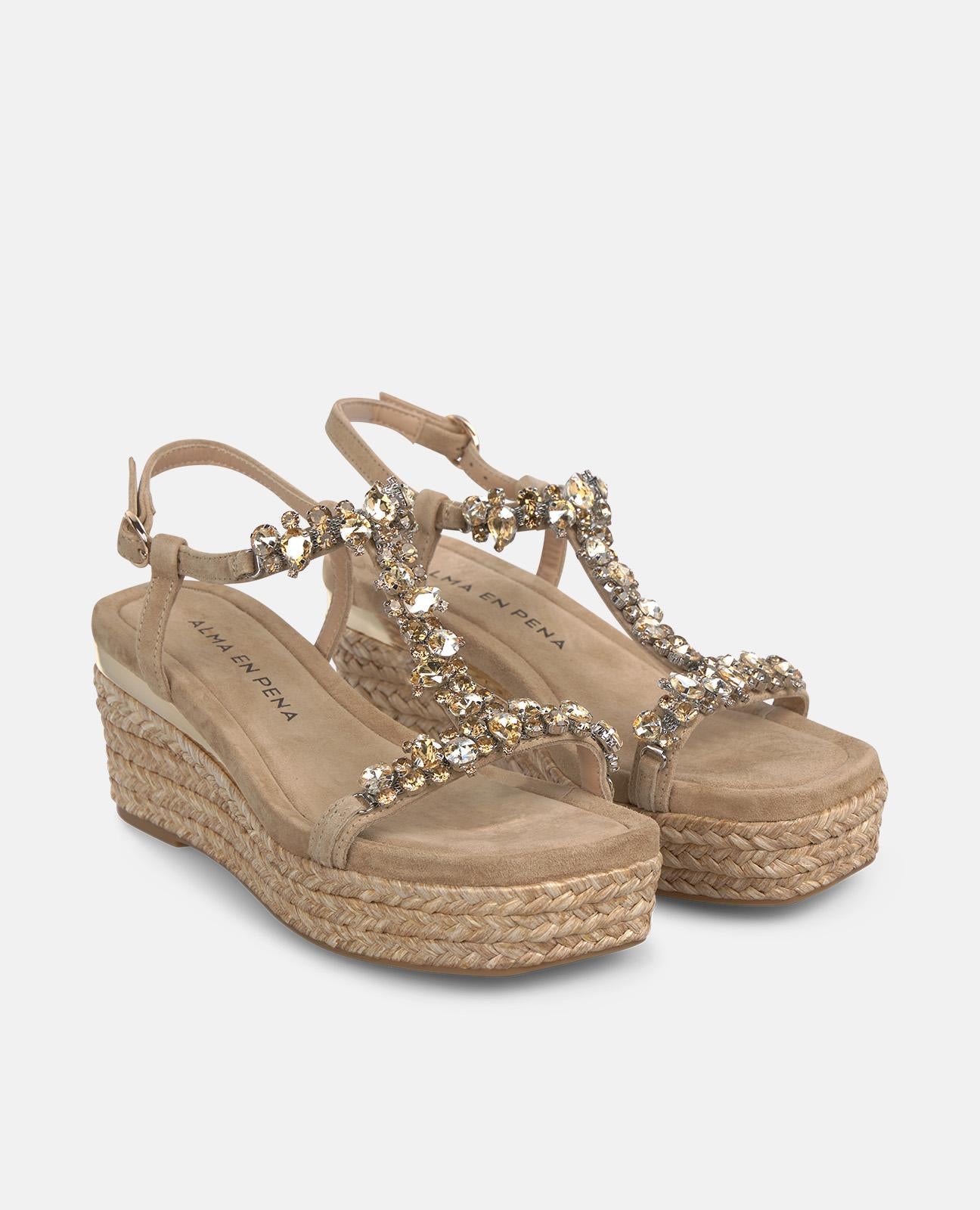 alma-en-pena-espadrille-keilsandale-medium-heel-arena image 2
