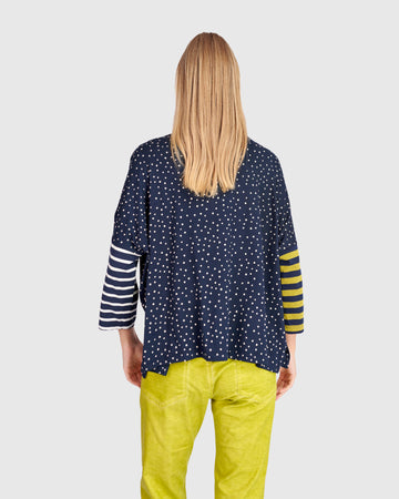 alembika-starry-skies-boxy-tee-damen-t-shirt-navy image 5