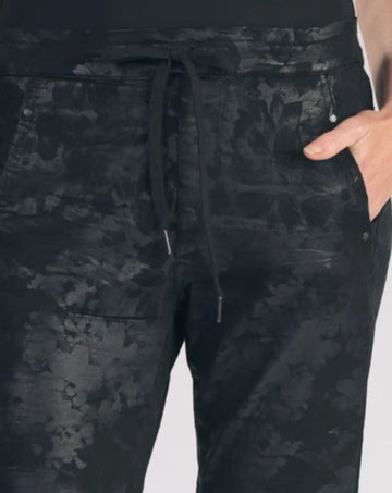 alembika-floral-iconic-stretch-jeans-schwarz-damen image 2