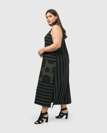 alembika-urban-maxi-tank-dress-khaki image 8