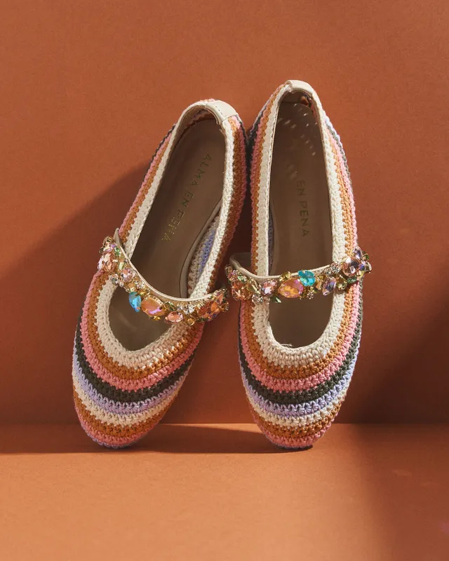 alma-en-pena-crocheted-ballerina-ballerinas-multicolor image 1